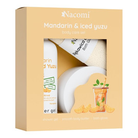 Body Care set Mandarin and Yuzu Żel pod prysznic 300 ml + Masło do ciała 100 ml + Rękawica do kąpieli