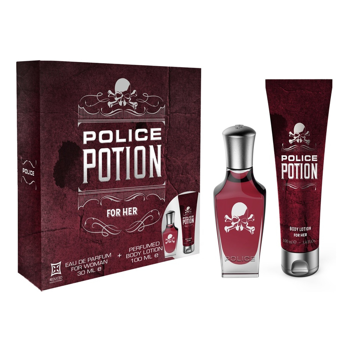 Police Potion For Her Zestaw woda perfumowana spray 30ml + balsam do ciała 100ml