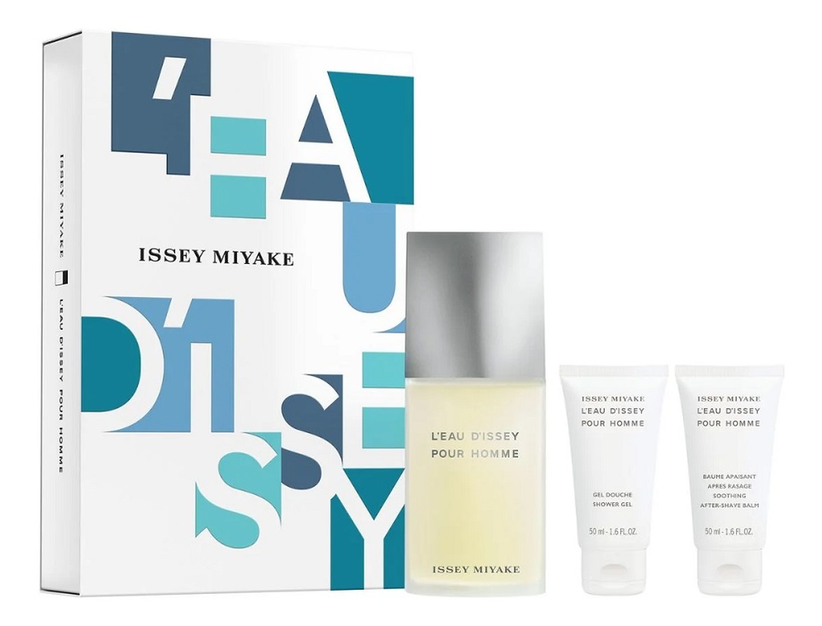 zestaw woda toaletowa spray 125ml + żel pod prysznic 50ml + balsam po goleniu 50ml