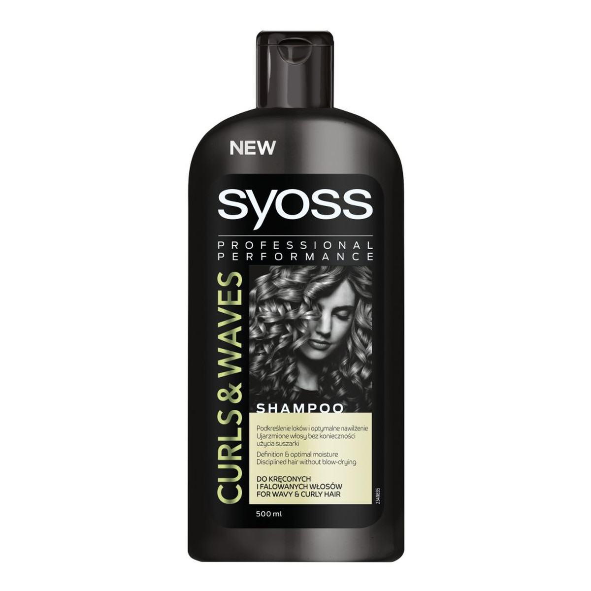 Syoss Curls & Waves Szampon do włosów falowanych i kręconych 500ml