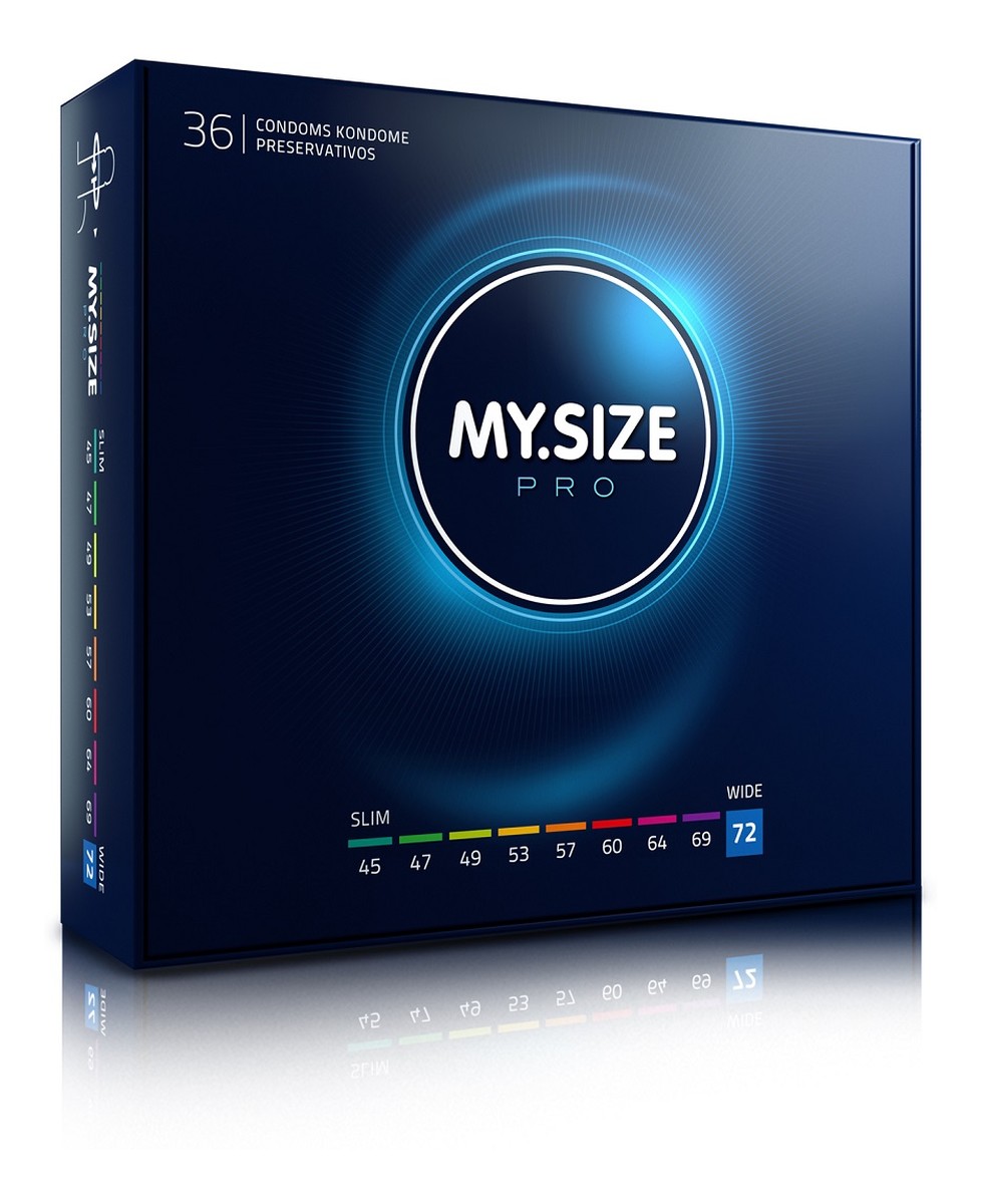 Condoms prezerwatywy 72mm 36szt