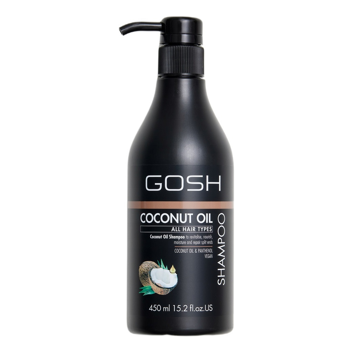 Gosh Coconut oil szampon do włosów z olejem kokosowym 450ml