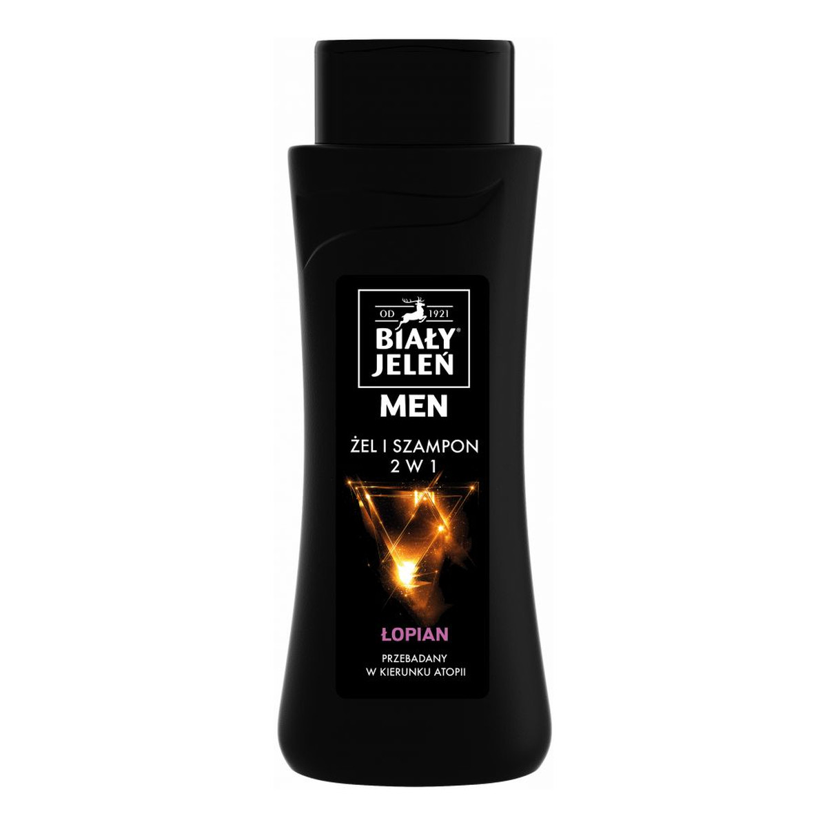 Biały Jeleń For Men Hipoalergiczny Żel & Szampon 2w1 z Łopianem i Proteinami Pszenicznymi 300ml