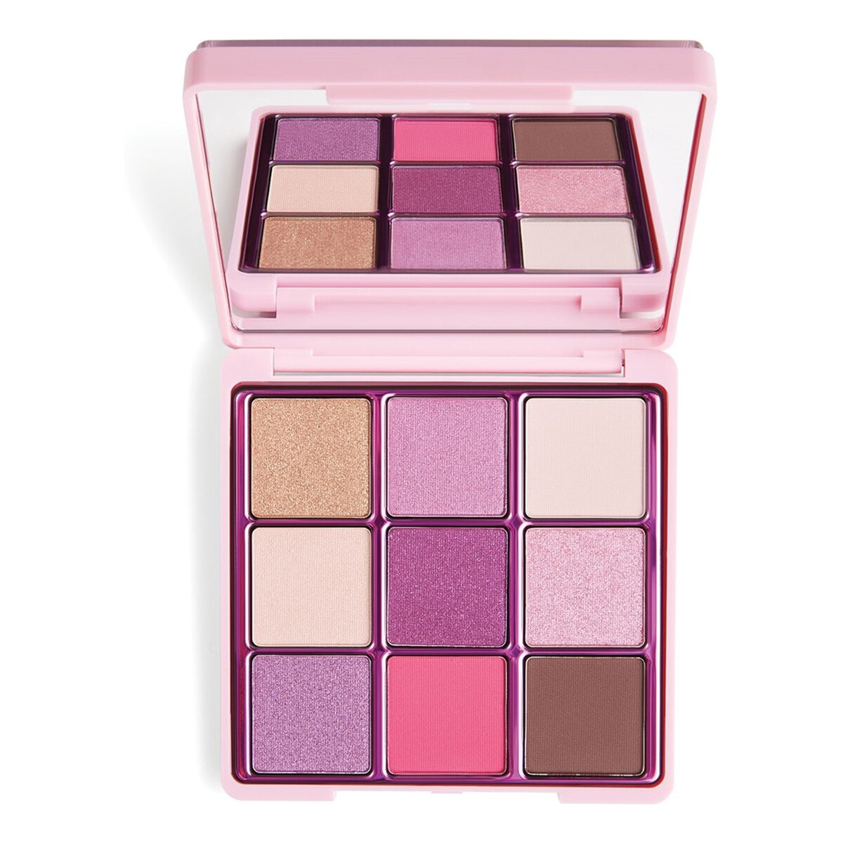 Makeup Revolution I Heart Revolution One True Love Glitter Paleta 9 Cieni Do Powiek