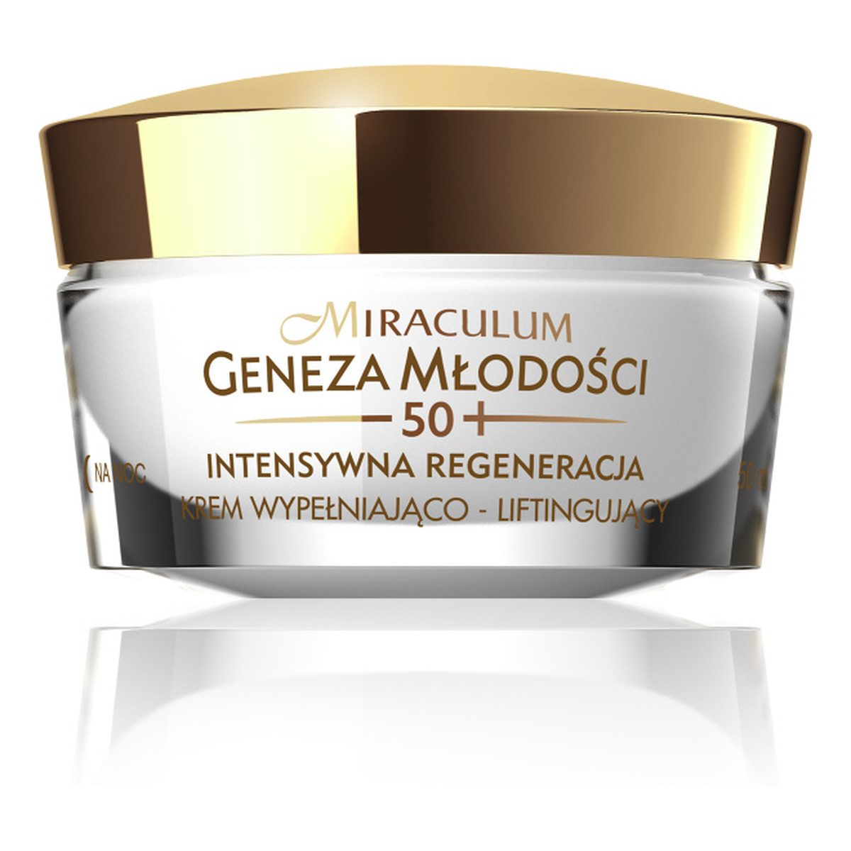 Miraculum 50+ Geneza Młodości Krem Naprawczy Przeciw Zmarszczkom Na Noc 50ml