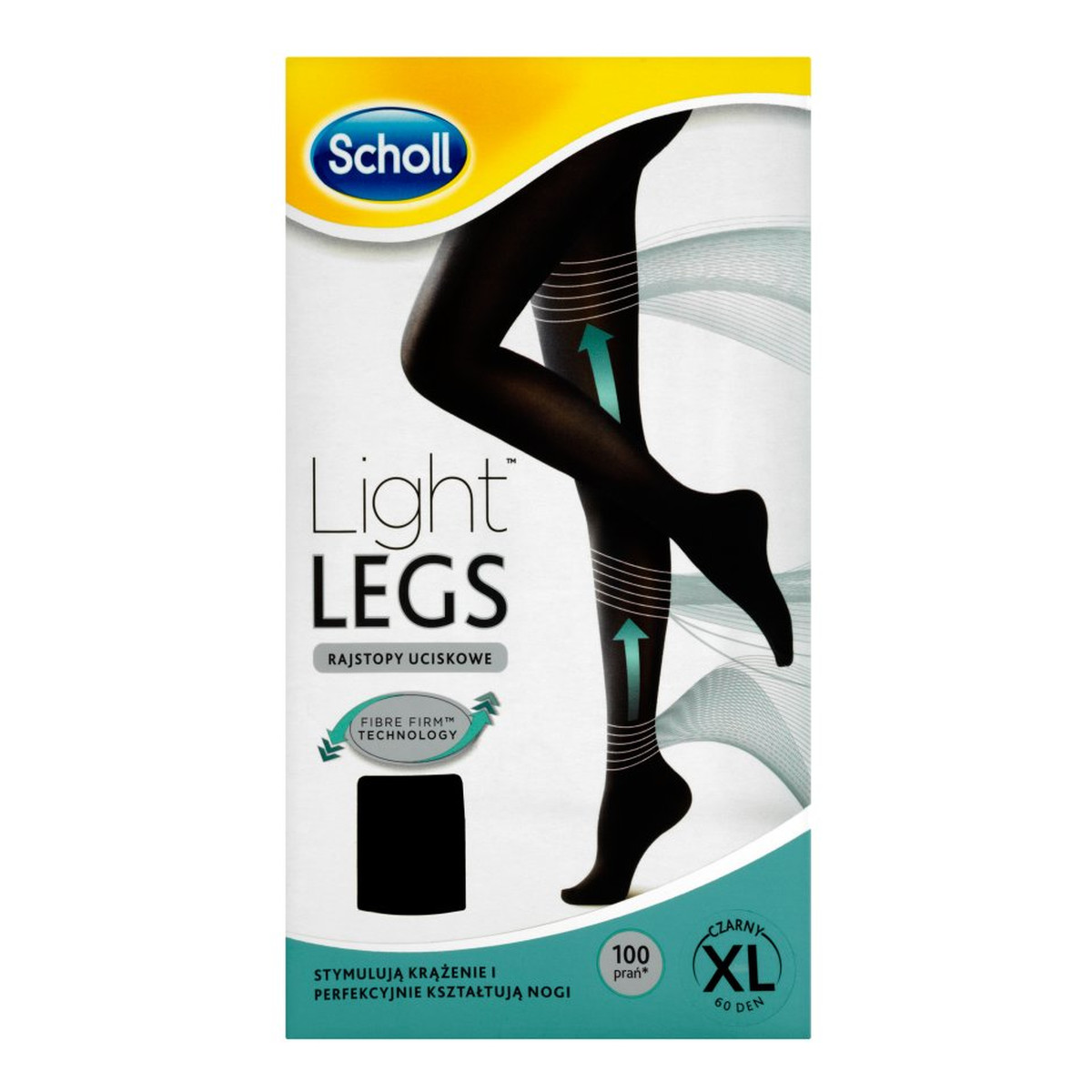 Scholl Light Legs Rajstopy uciskowe przeciw żylakom 60 DEN