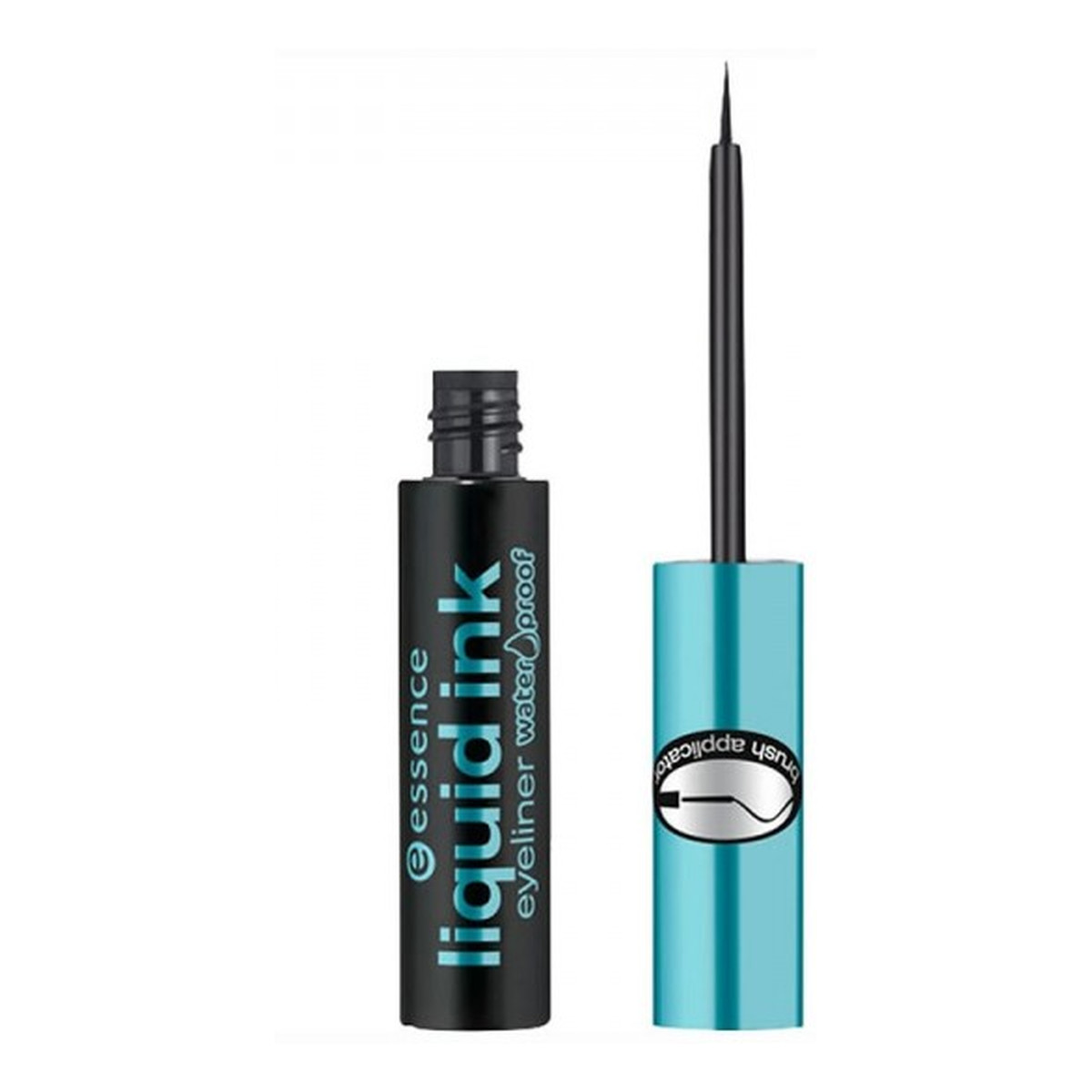 Essence Liquid Ink Eyeliner Waterproof Czarny Wodoodporny Eyeliner W Płynie 3ml