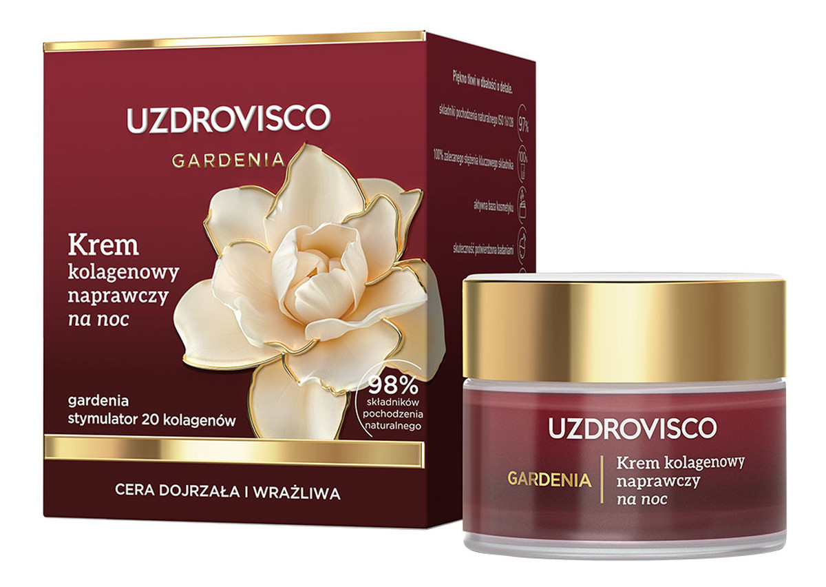 Krem kolagenowy naprawczy na noc
