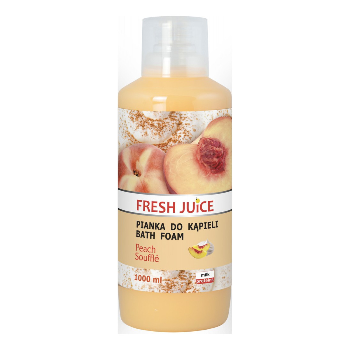 Fresh Juice Pianka do kąpieli Peach Souffle 1000ml