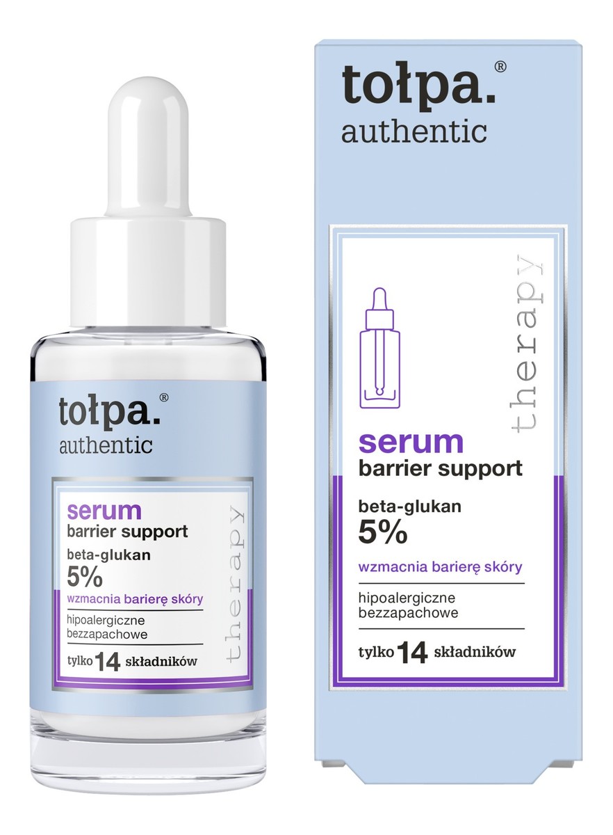 Authentic serum do twarzy barier support-wzmacnia barierę skóry (5% beta-glukan)