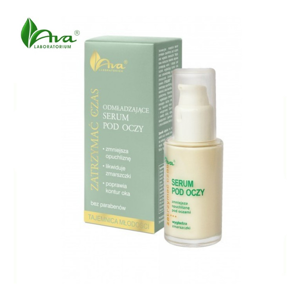 Ava Laboratorium Zatrzymać Czas Serum pod oczy 30ml