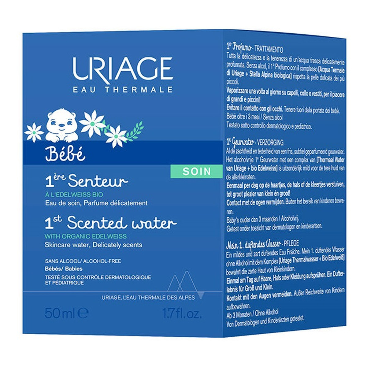 Uriage Bebe 1st Scented Water Zapachowa Woda Dla Dzieci 50ml