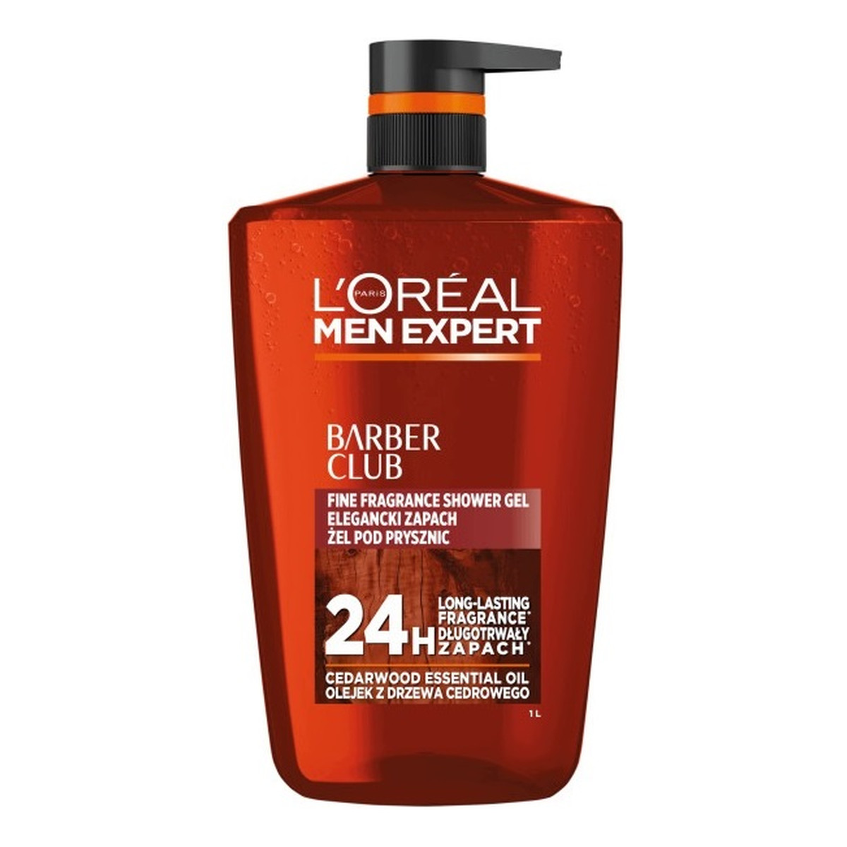 L'Oreal Paris LOR MEN Barber Club Żel p/prysznic 24h 1000ml