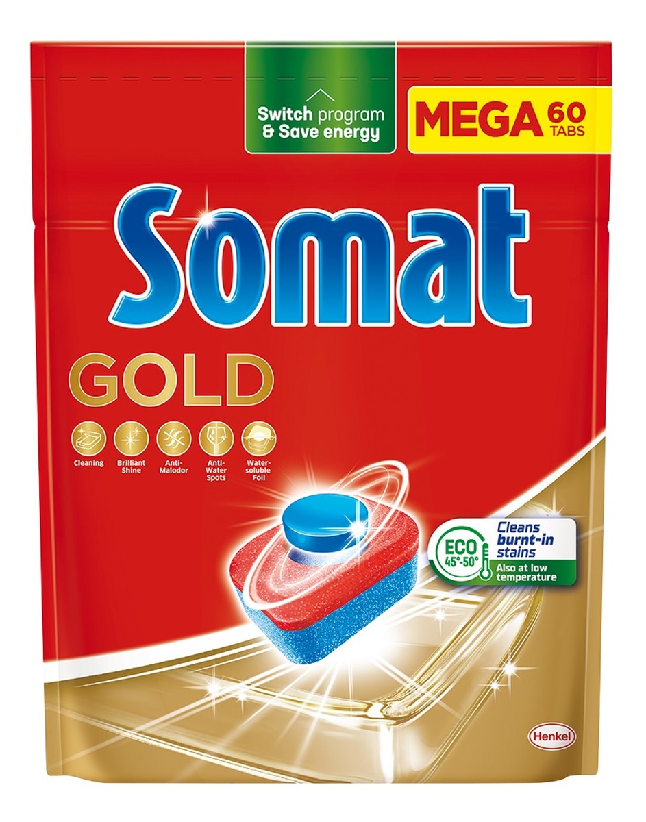 Gold tabletki do zmywarki 60szt.