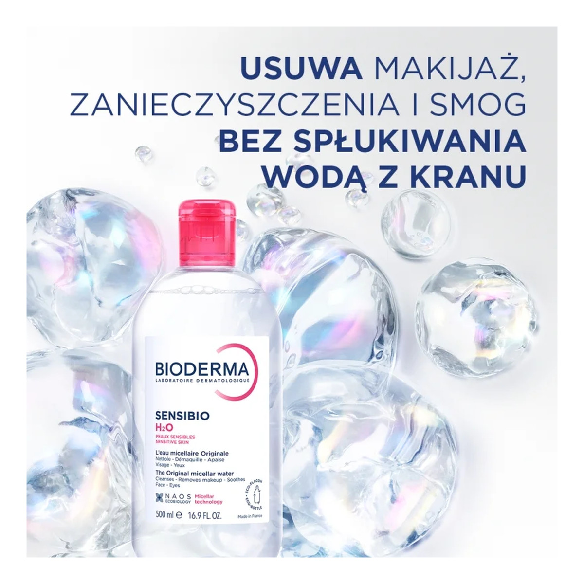 Woda micelarna do skóry wrażliwej