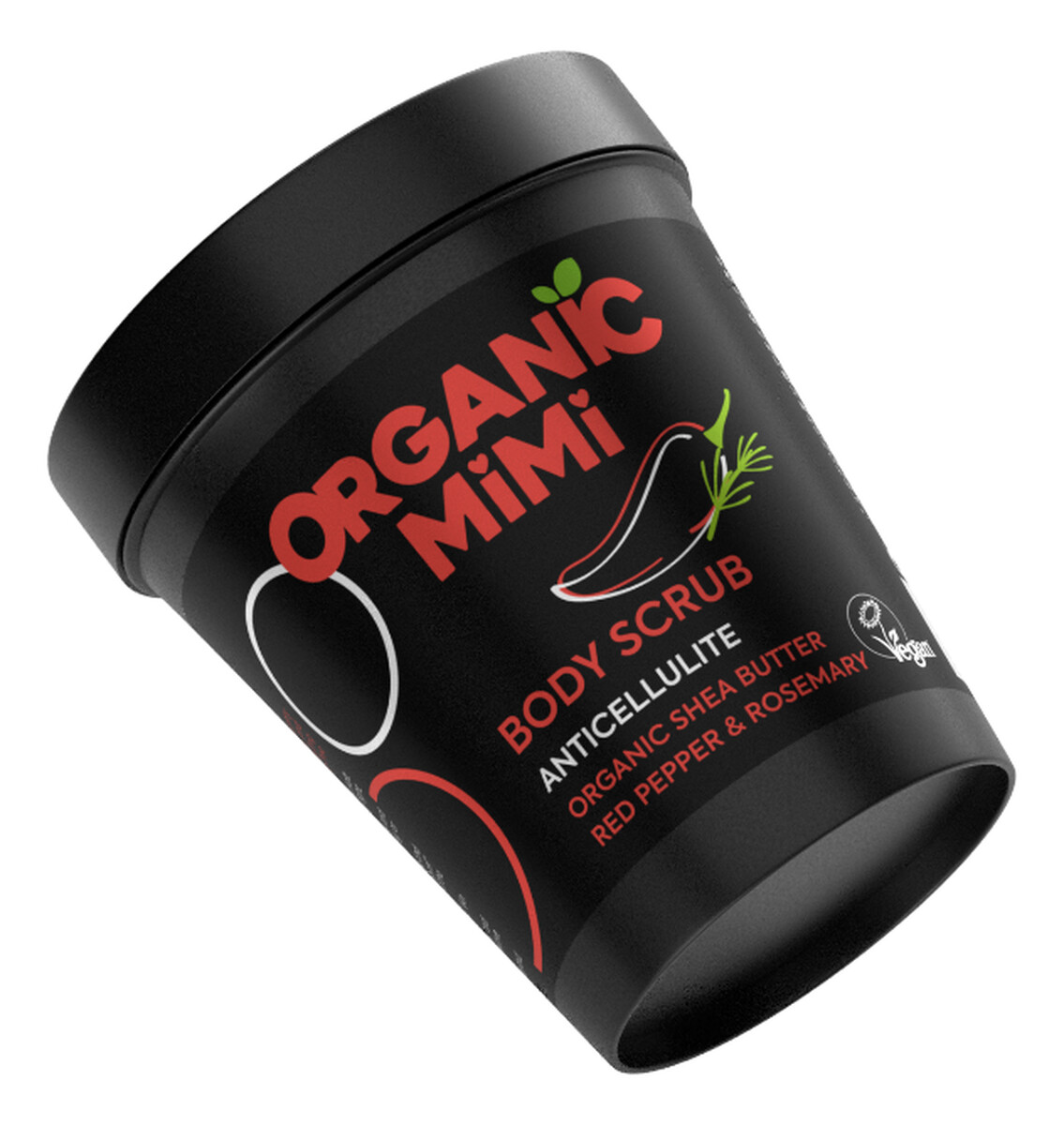 Antycellulitowy peeling do ciała Pieprz i Rozmaryn