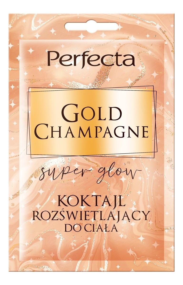 Koktajl rozświetlający do ciała Gold Champagne