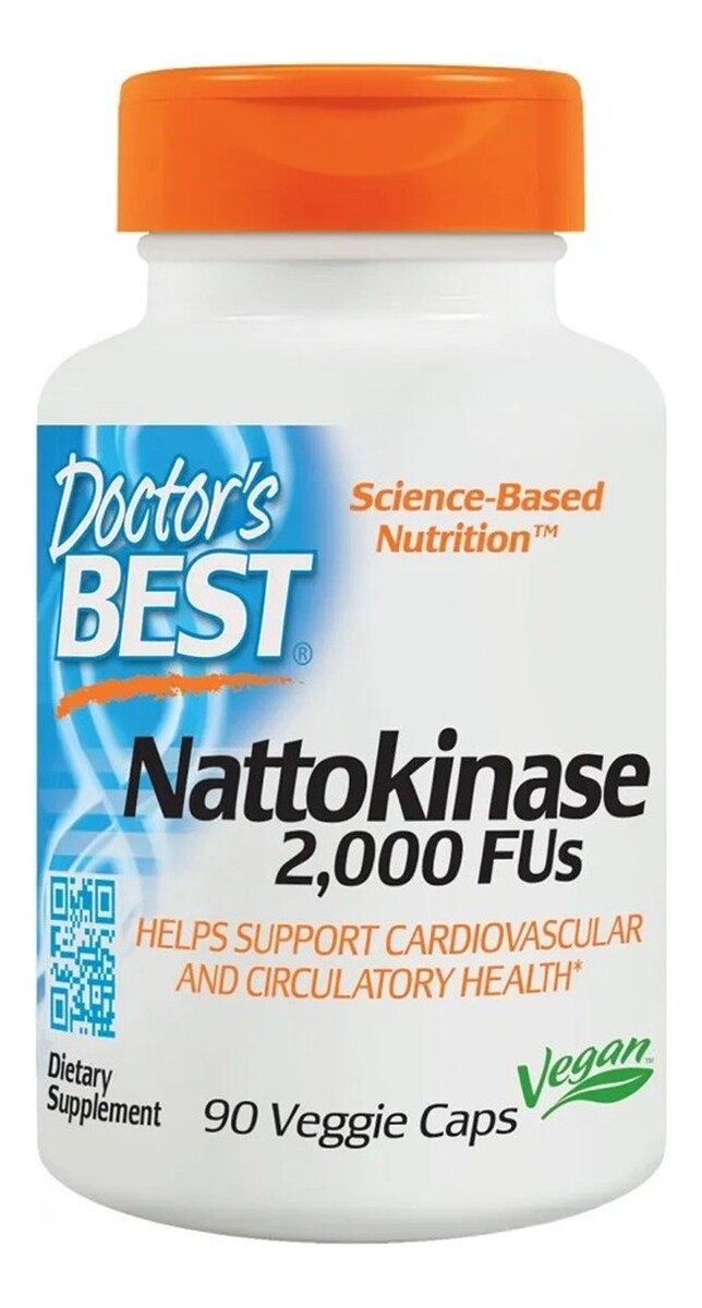 Best nattokinase 2000 fus suplement diety 90 vege kapsułek