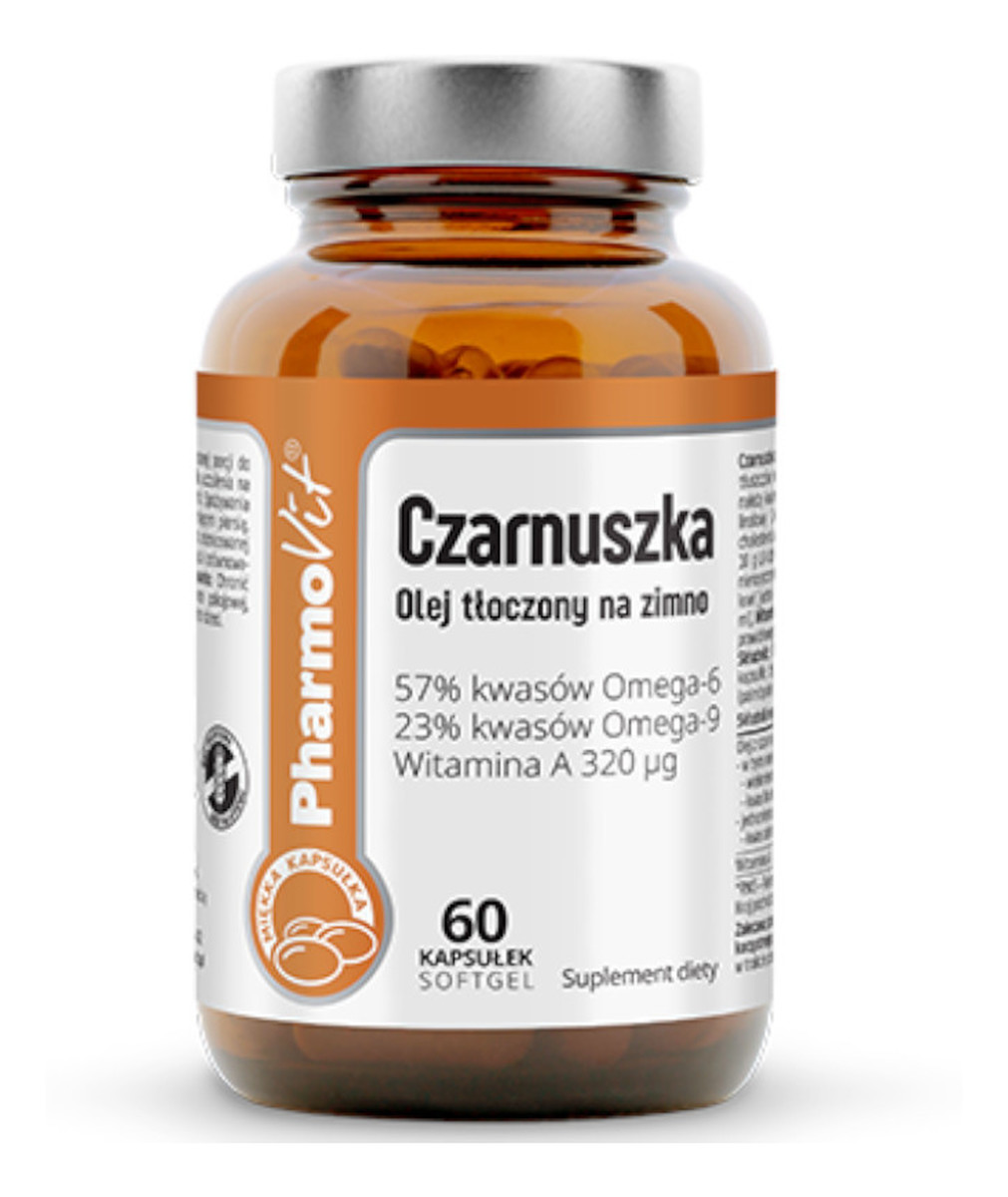 Czarnuszka suplement diety 60 kapsułek