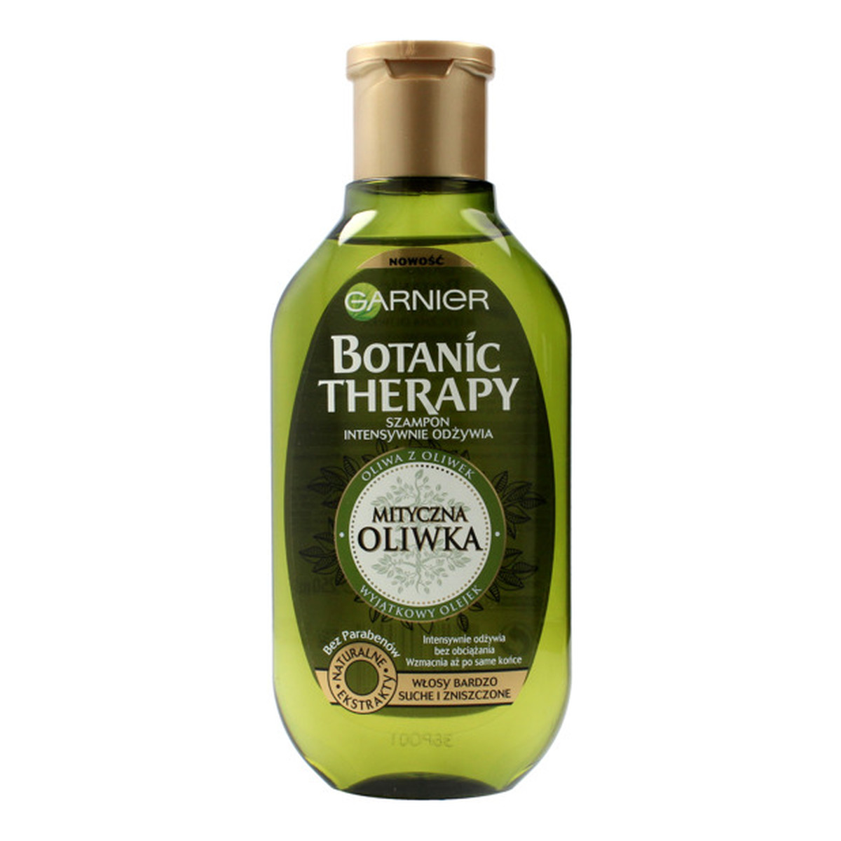 Garnier Botanic Therapy Szampon do włosów bardzo suchych i zniszczonych Mityczna Oliwka 400ml