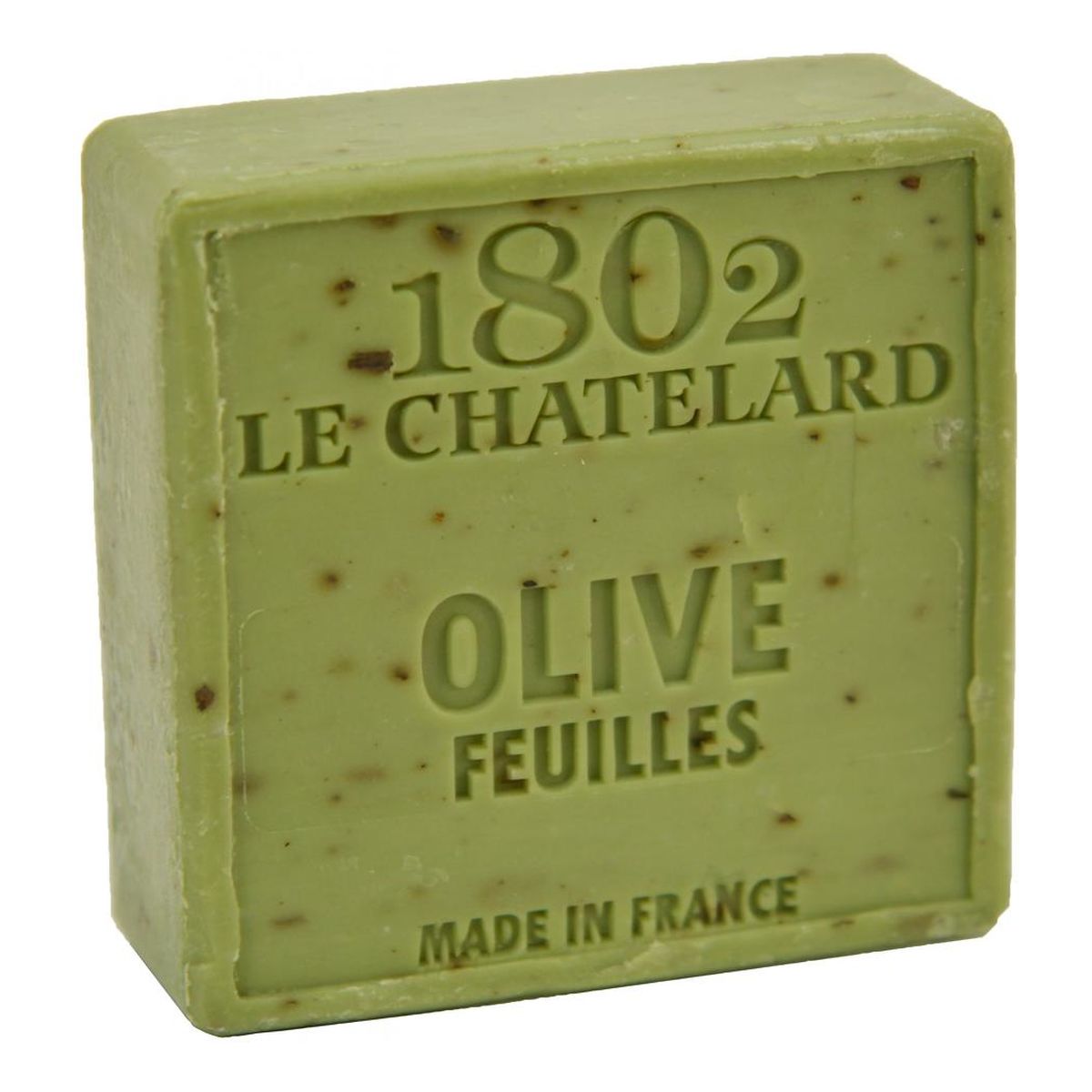Le Chatelard 1802 kwadratowe mydło marsylskie listki oliwne 100g
