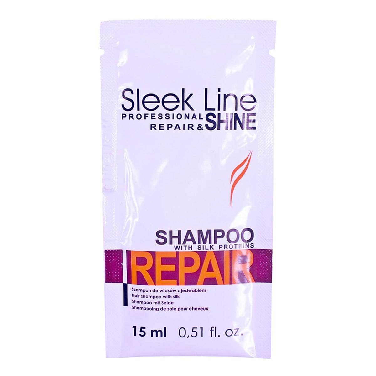 Stapiz SLEEK LINE REPAIR Szampon do włosów saszetka 15ml
