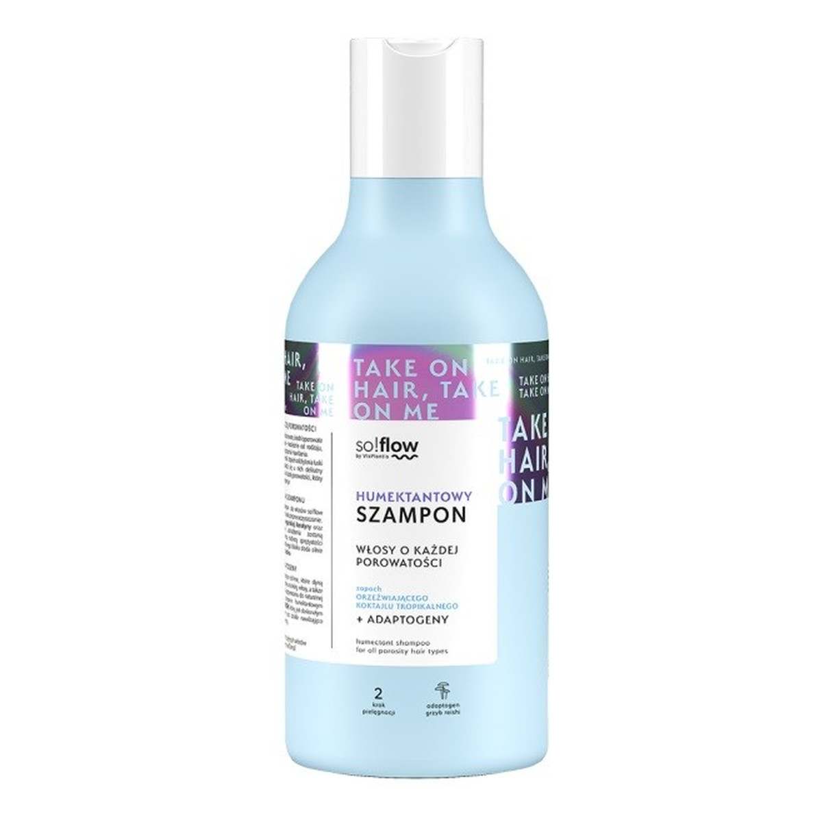 so!flow humektantowy szampon do włosów o każdej porowatości 400ml