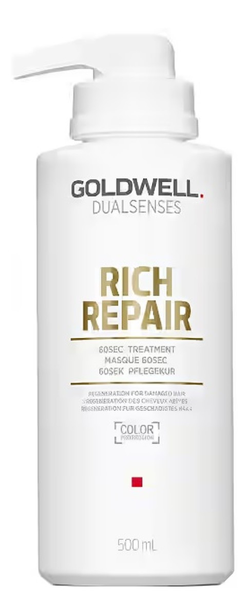 Dualsenses rich repair 60sec treatment kuracja do włosów zniszczonych