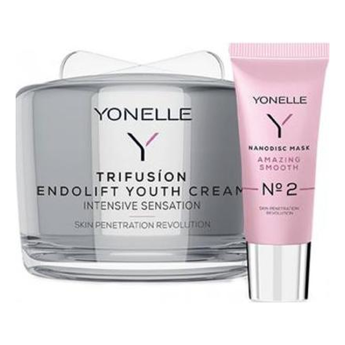 Yonelle Nanodiscs Technology Skin Penetration Revolution zestaw krem młodości 55ml + maska 20ml