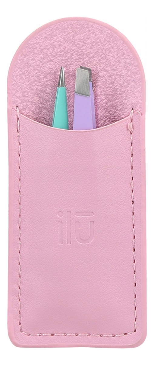 Zestaw dwóch minipęset do brwi TWEEZERS 2 MINI TRAVEL SET