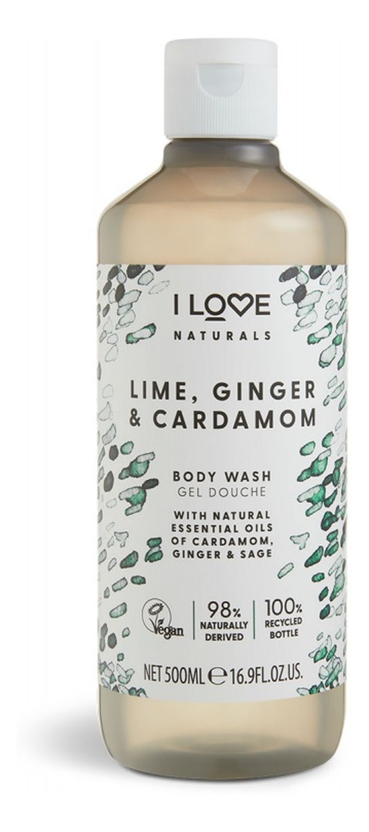 Żel pod prysznic lime ginger & cardamon