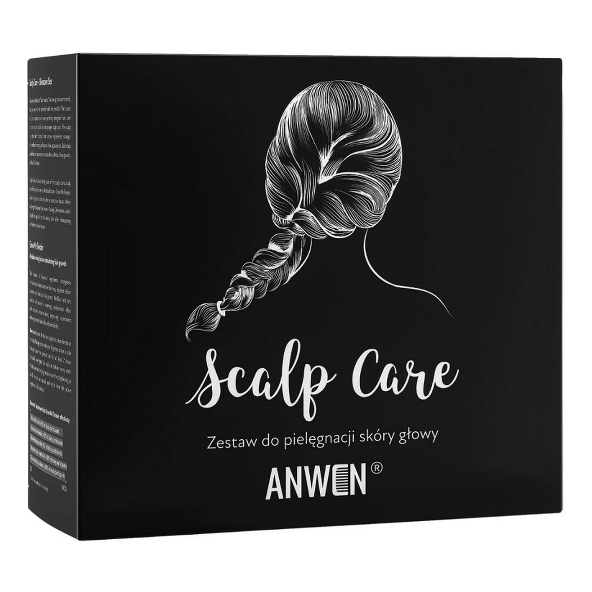 Anwen Scalp Care Zestaw do pielęgnacji skóry głowy grow me tender ziołowa wcierka rozgrzewająca 150ml + darling clementine serum do pielęgnacji skóry głowy 150ml