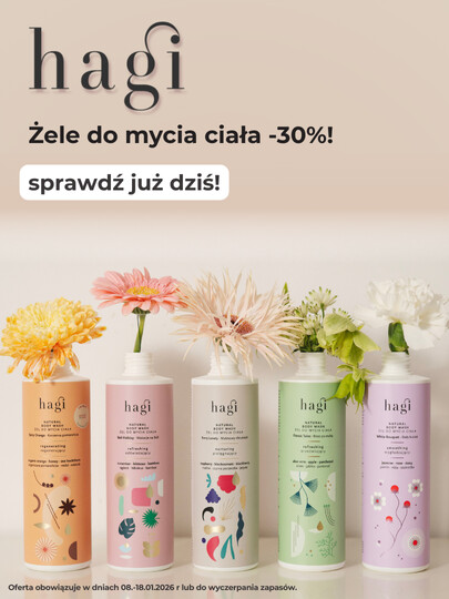 Hagi żele do mycia ciała -30% tylko w Wizaż24