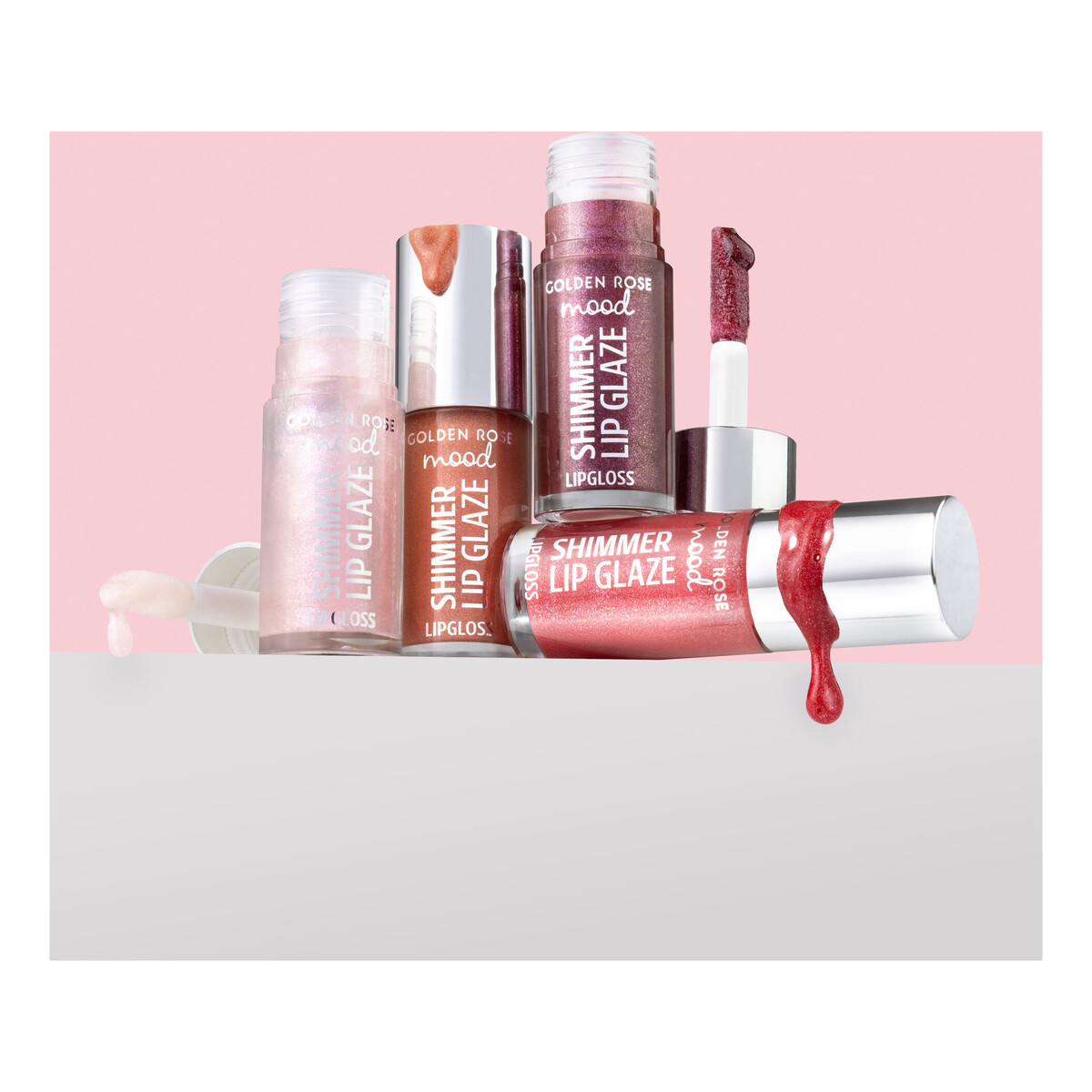Golden Rose Mood Shimmer Lip Glaze Błyszczyk do ust 6ml