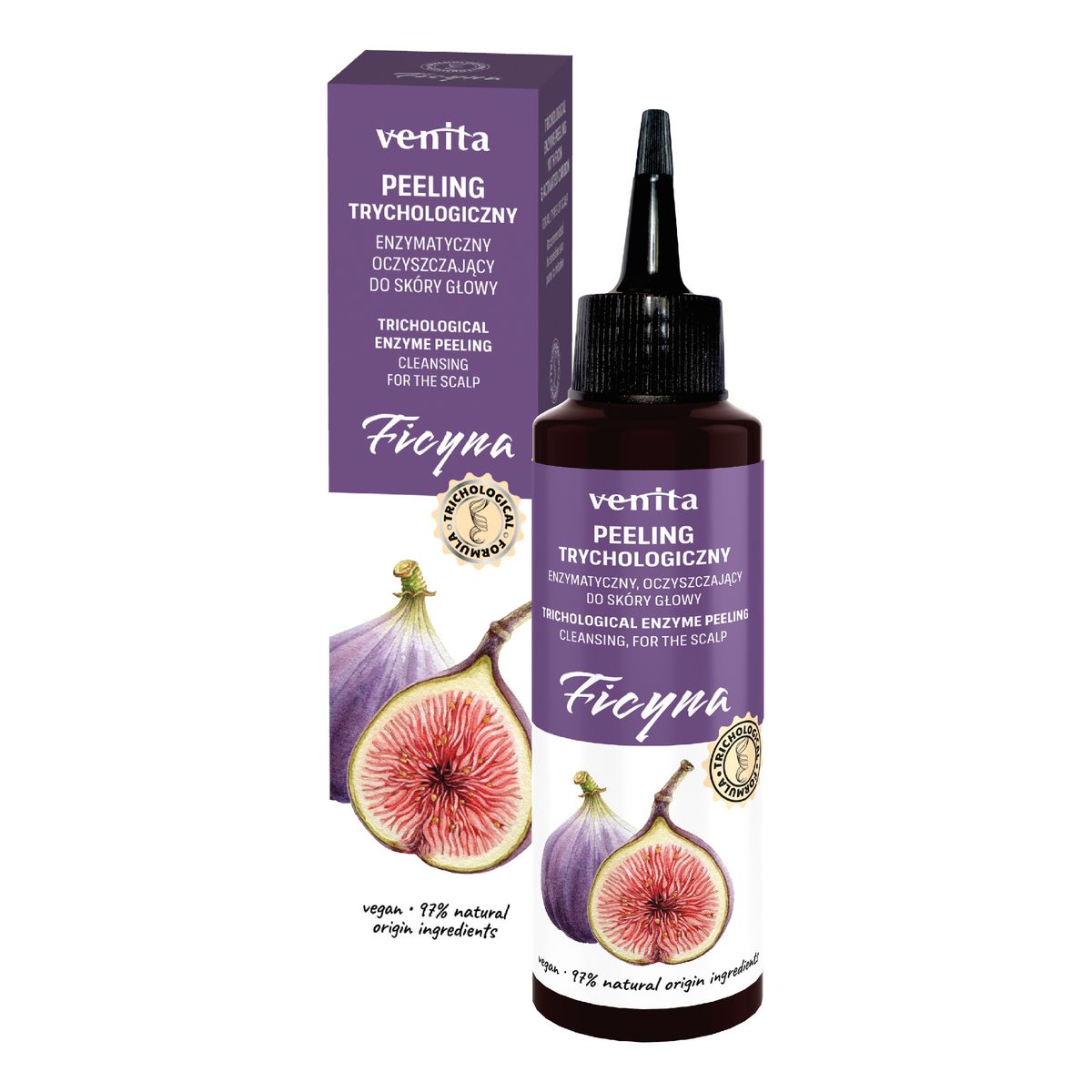 Venita Peeling trychologiczny do skóry głowy-ficyna 100ml