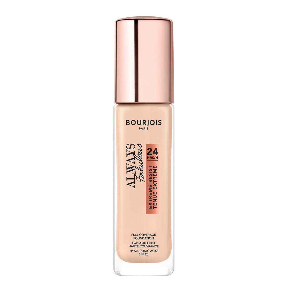 Bourjois Always Fabulous Extreme Resist Kryjący podkład do twarzy o półmatowym wykończeniu SPF20 30ml