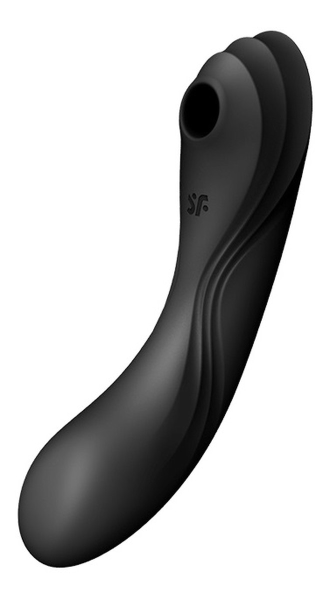 Curvy trinity 4 stymulator łechtaczki z wibracjami black