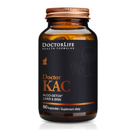 Doctor kac alco-detox suplement diety 60 kapsułek