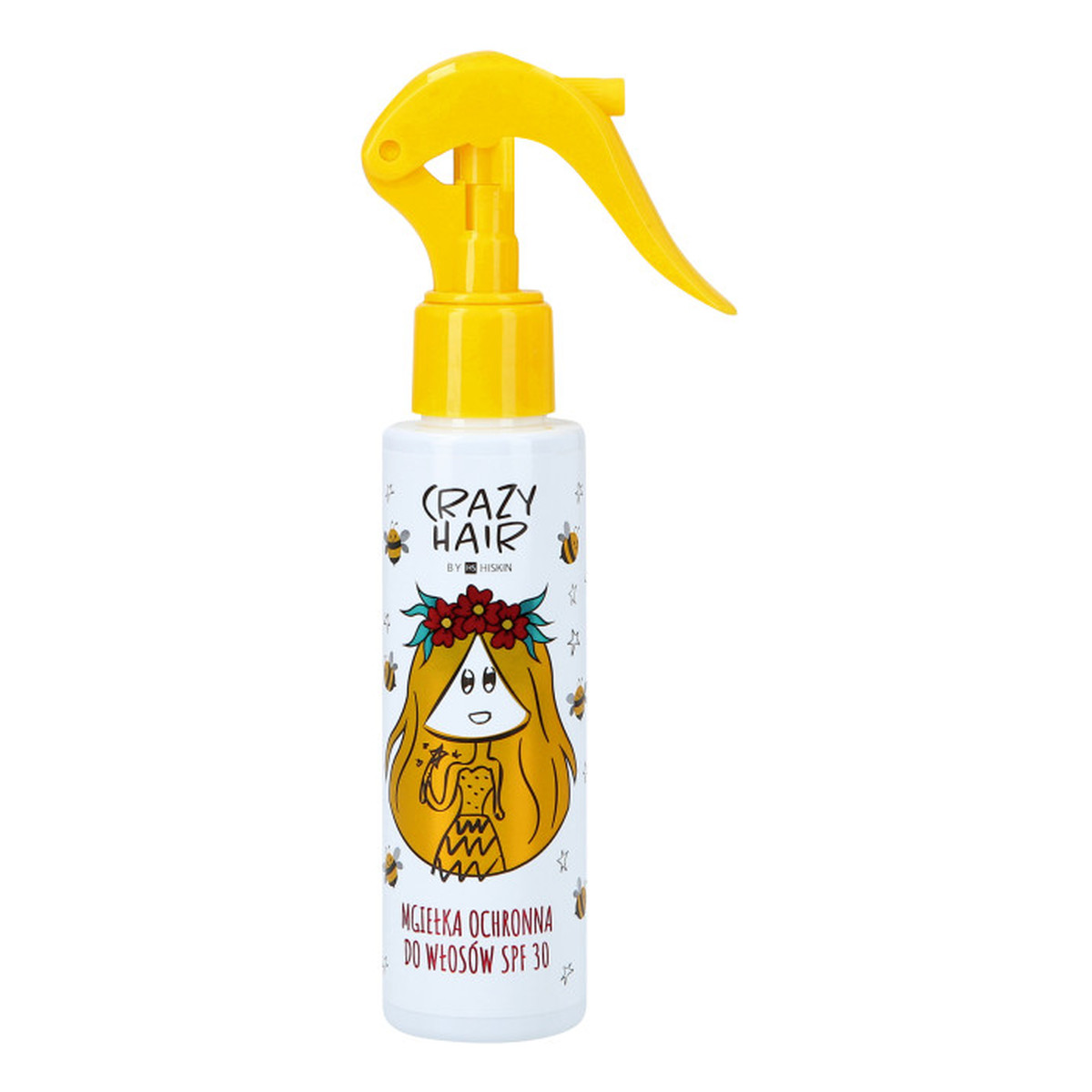Hiskin Crazy Hair Miodowa mgiełka ochronna do włosów SPF30 100ml