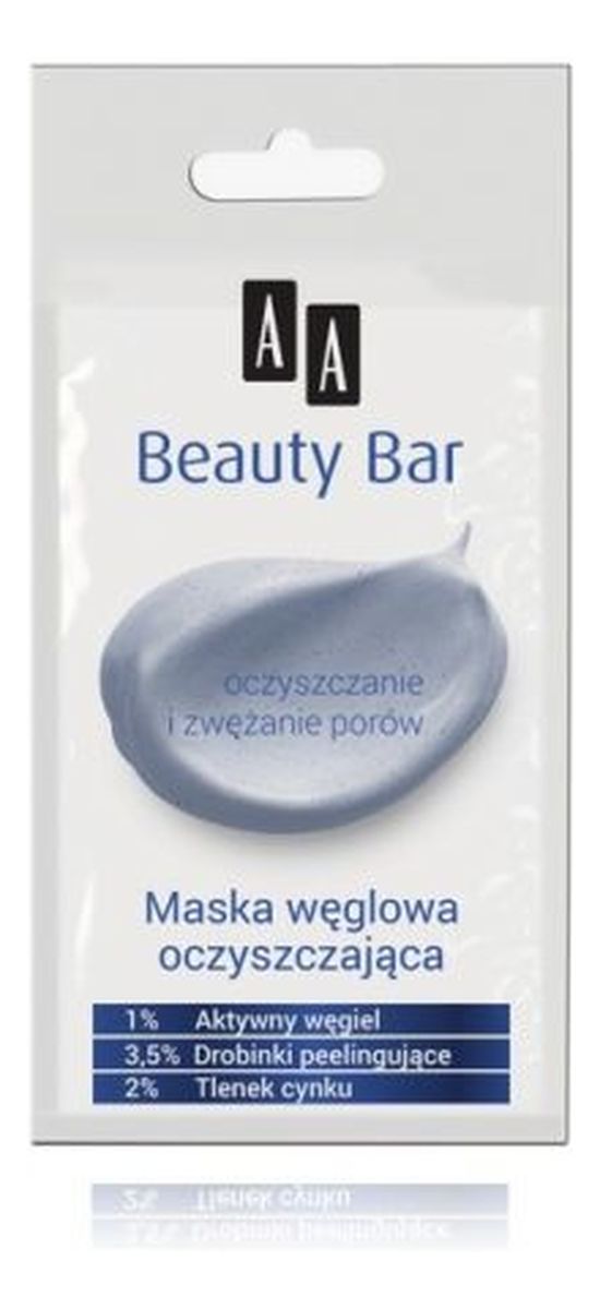 Beauty Bar Maska węglowa oczyszczająca