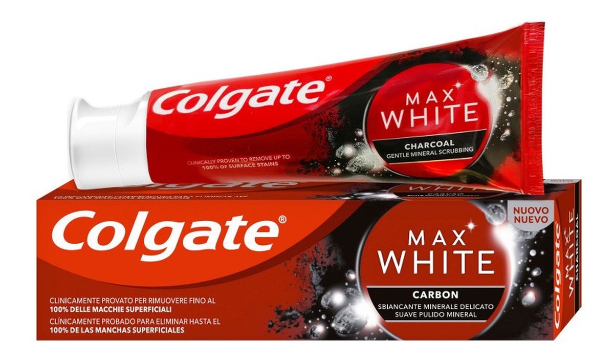 Carbon Wybielająca pasta do zębów Charcoal