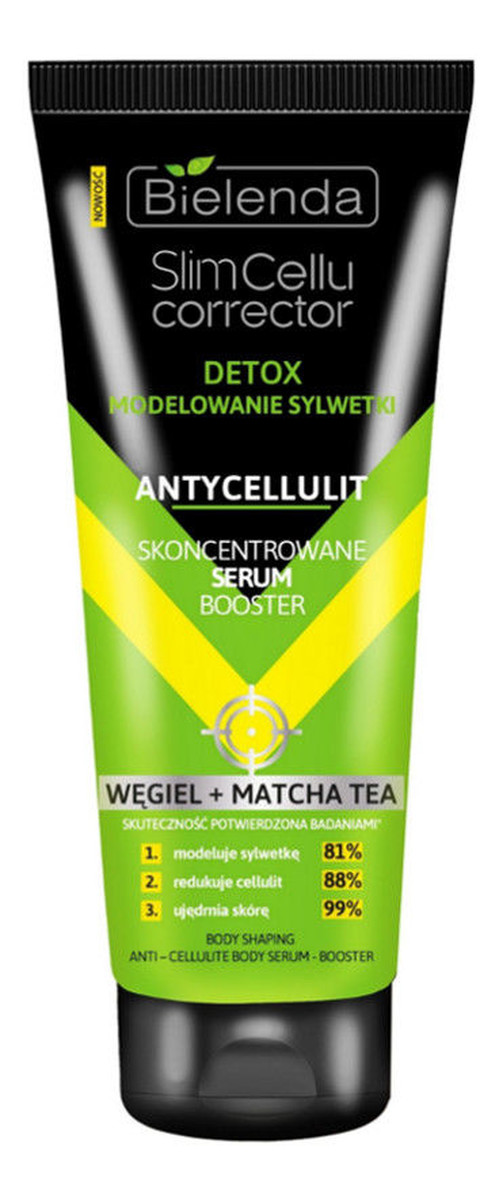 Detox Skoncentrowane Serum Booster Węgiel+Matcha Tea