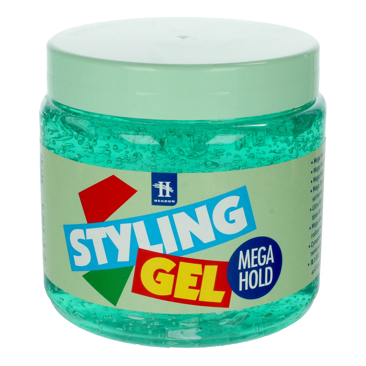 Hegron Styling Żel do modelowania włosów mega hold zielony 1000ml