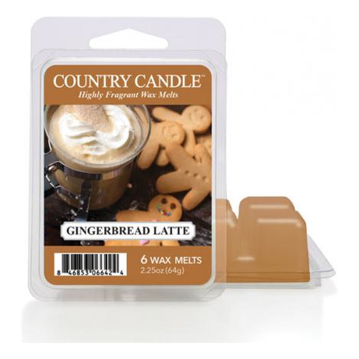 Country Candle Wax wosk zapachowy "potpourri" gingerbread latte 64g