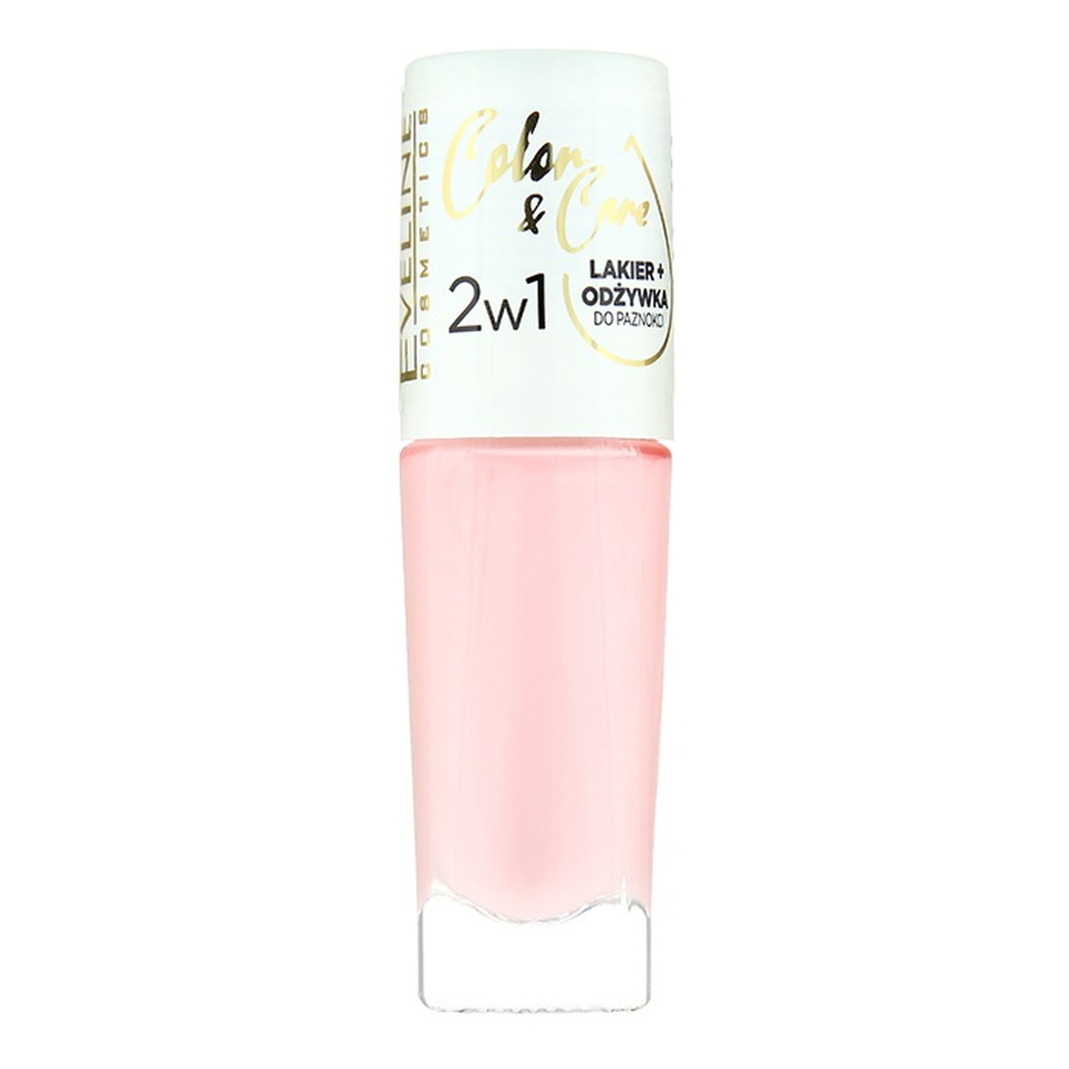 Eveline Color&Care Lakier i odżywka do paznokci 2w1 8ml