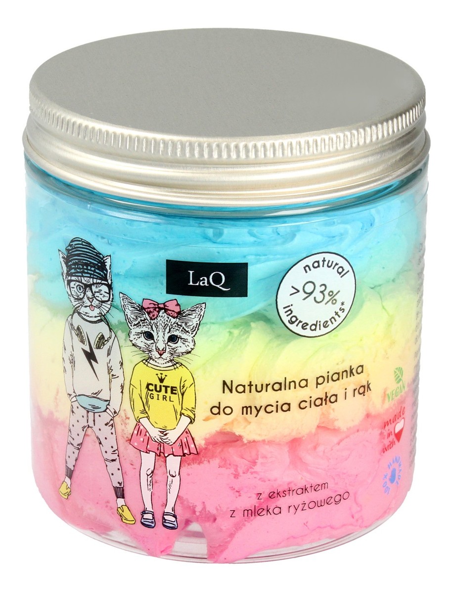 Naturalna Pianka do Mycia Ciała Guma Balonowa