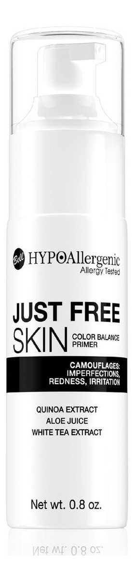 Just Free Skin Color Balance Baza pod makijaż łagodząca i wyrównująca koloryt