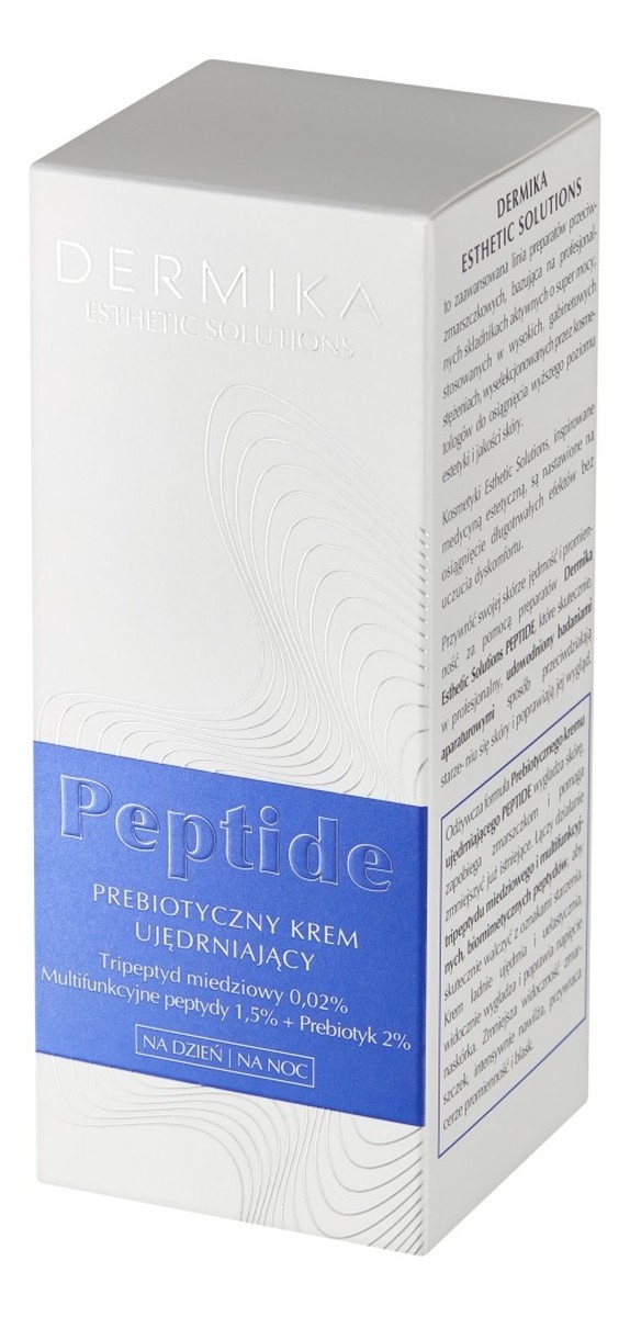 Peptide Prebiotyczny Krem ujędrniający na dzień i noc