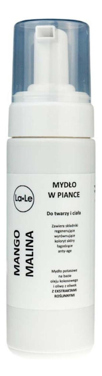 Mydło potasowe w piance Mango Malina