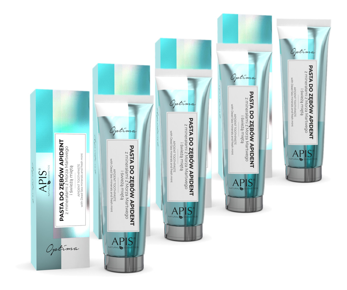 Pasta do zębów z minerałami z morza martwego i świeżą miętą 4x100ml